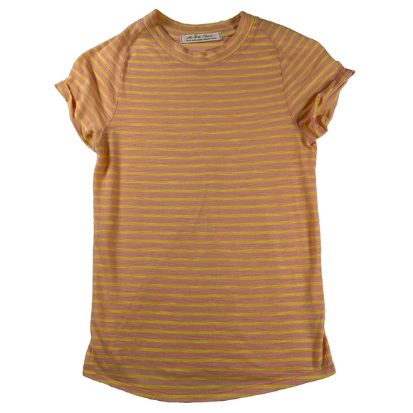 We The Free Tops - We The Free Yellow and Pink Striped Blouse